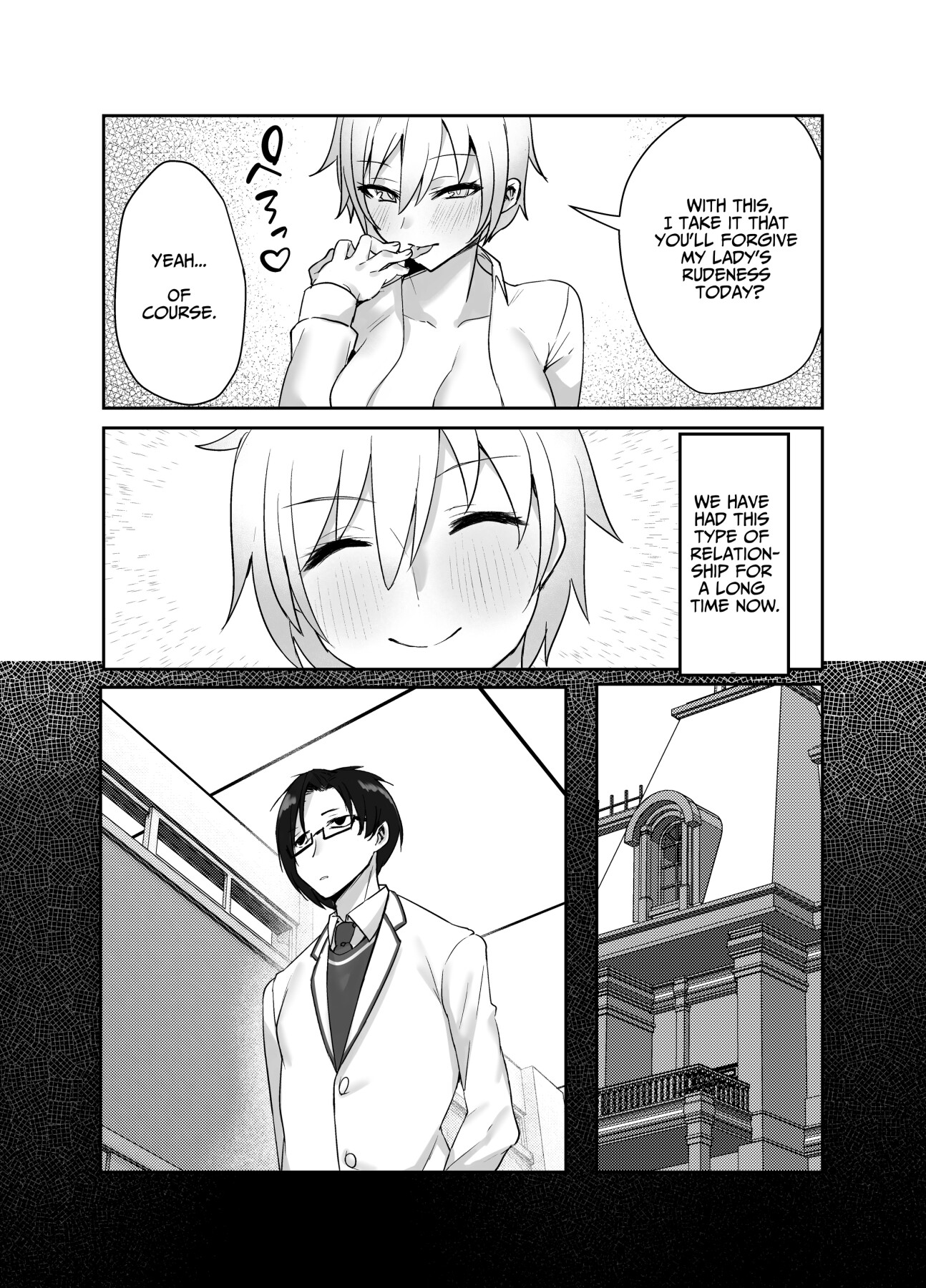 Hentai Manga Comic-Perverted Tomboy Female Butler Offers Apology Sex for her Rich Bitch Mistresses Bullying Behavior-Read-10